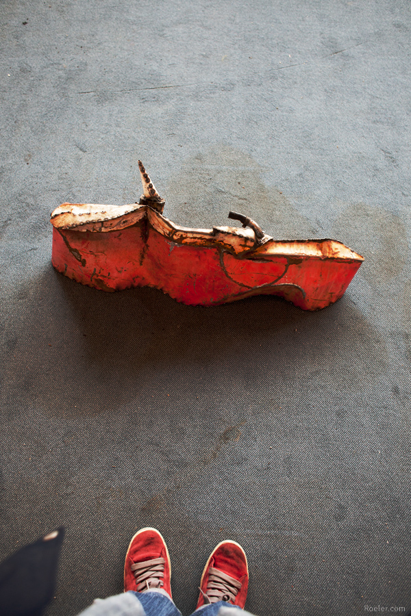 Knud Plambeck; roeler, Schenefeld, 2013, Hamburg; Wasserspiegel, Boote, Aufbau